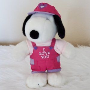 Peanuts- Belle in "I Love You" Outfit & Hat
